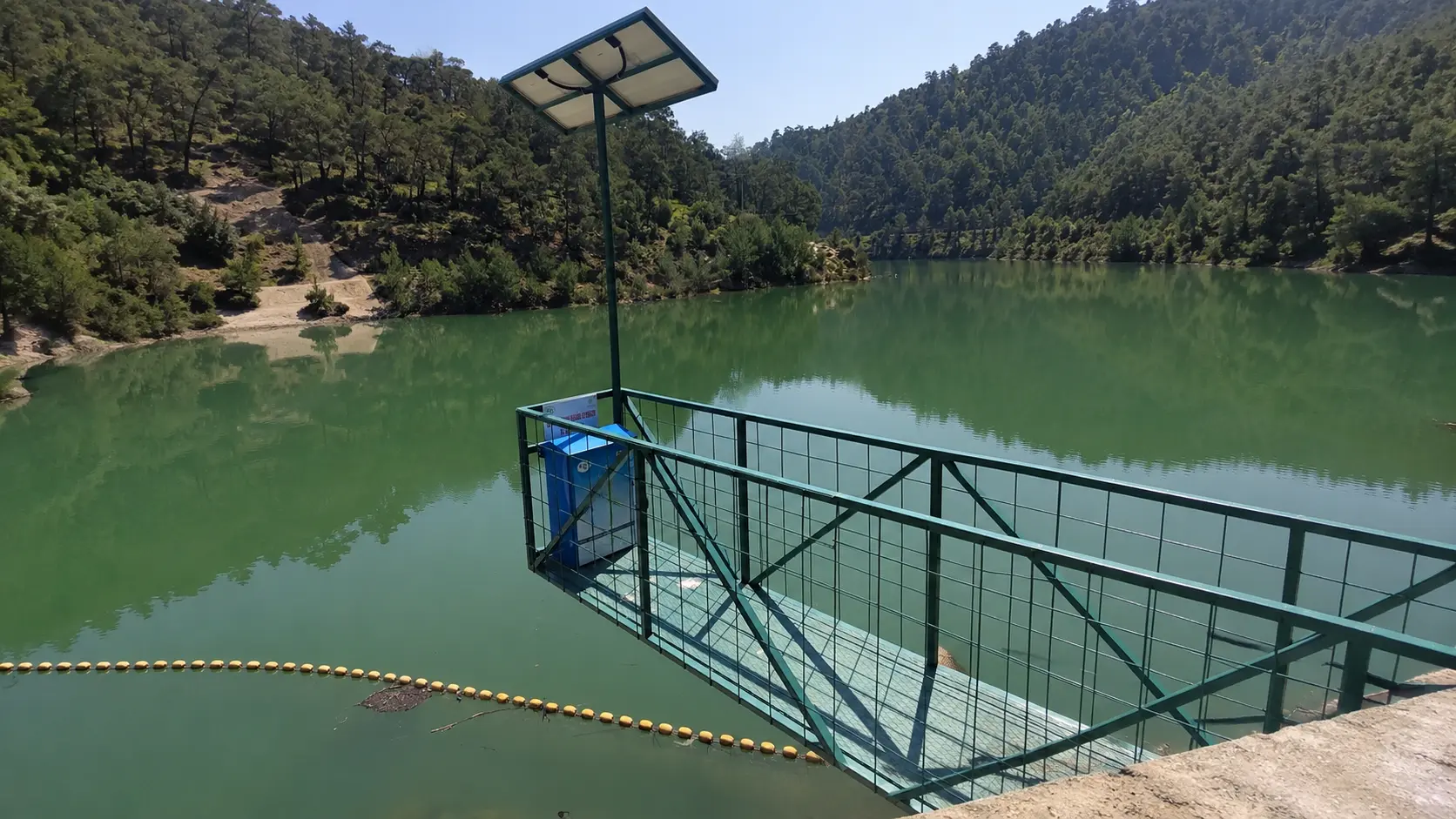 Doğal su kaynağı ölçüm tesisi