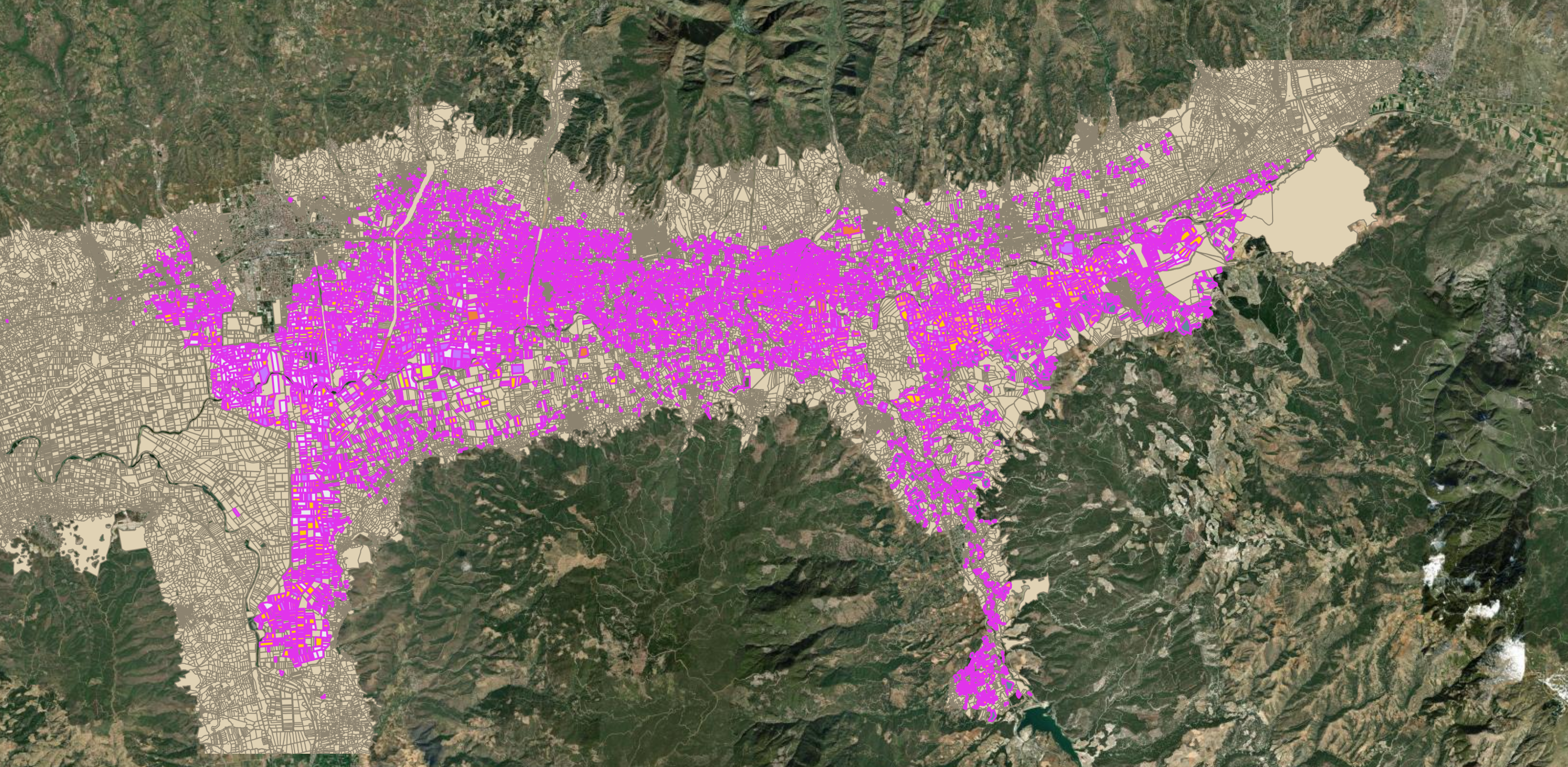 Coğrafi Bilgi Sistemi (CBS) tabanlı ilişkisel veri yapısı.